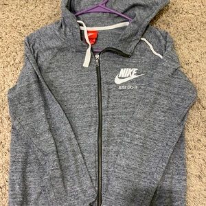 Nike zip up sweatshirt
